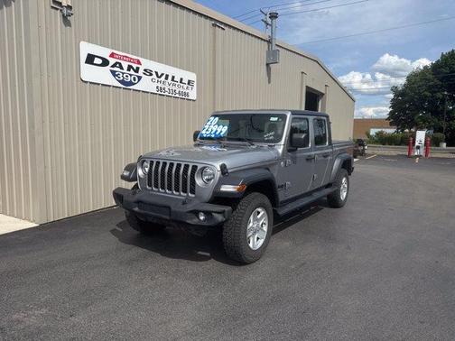 Billet Silver Metallic Clearcoat 2020 Jeep Gladiator Sport