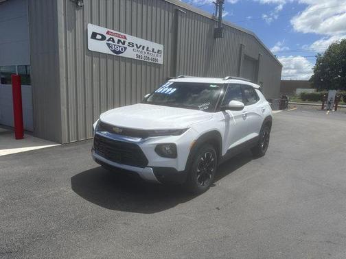 Summit White 2022 Chevrolet Trailblazer LT