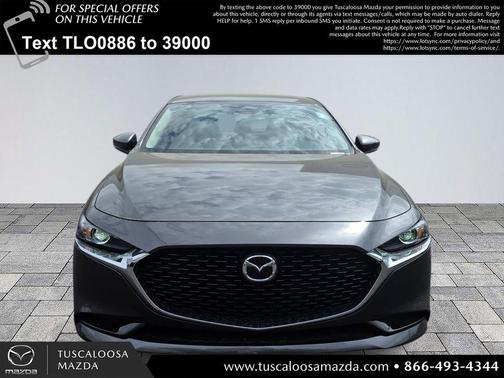 Machine Gray 2026 Mazda Mazda3 FWD w/Preferred Package