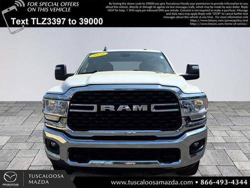 Bright White 2024 RAM 2500 Big Horn Crew Cab 4x4 6'4' Box