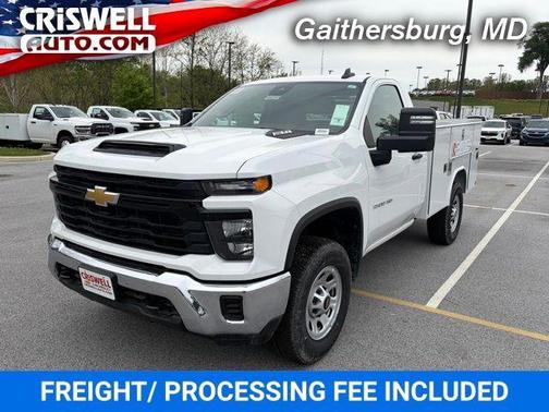 Summit White 2026 Chevrolet Silverado 3500 WT