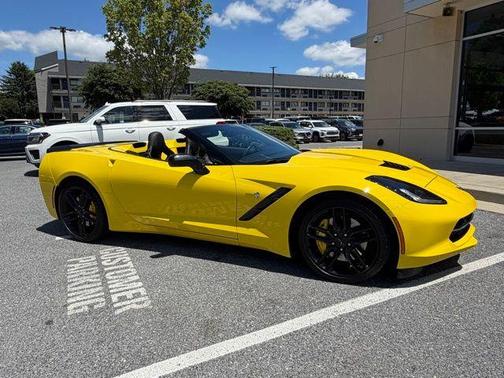 Yellow 2017 Chevrolet Corvette Stingray Z51
