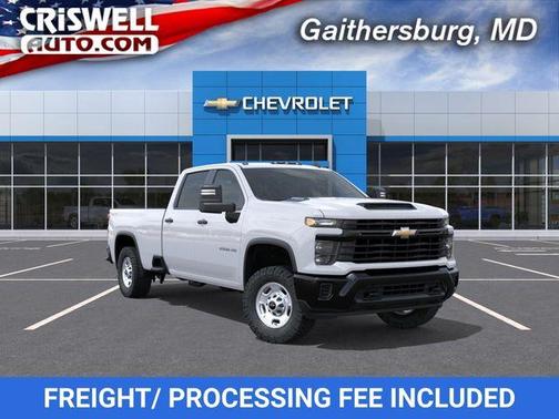 Summit White 2026 Chevrolet Silverado 2500 WT