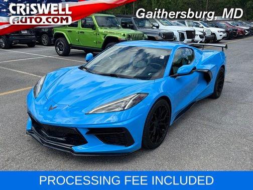 Blue 2024 Chevrolet Corvette Stingray w/2LT