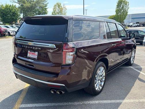 Auburn Metallic 2022 Chevrolet Suburban High Country