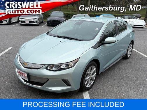 Green Mist Metallic 2018 Chevrolet Volt Premier