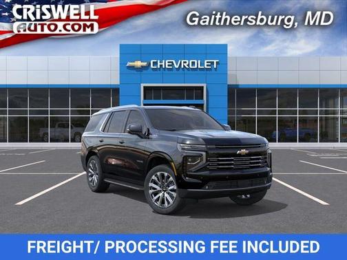 Black 2026 Chevrolet Tahoe High Country