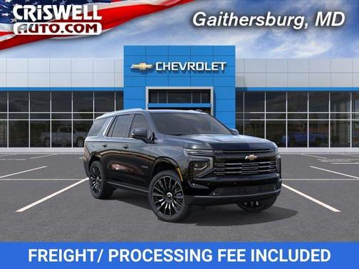 Black 2026 Chevrolet Tahoe High Country