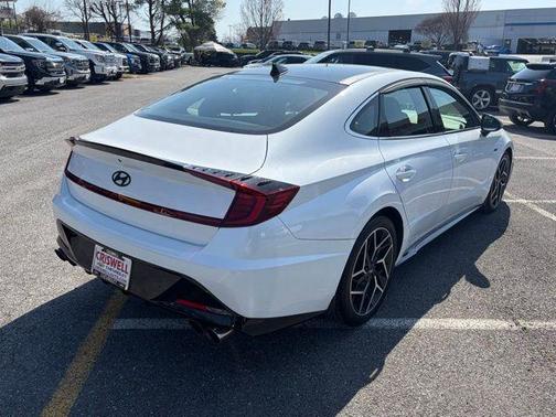 Quartz White 2021 Hyundai SONATA N Line