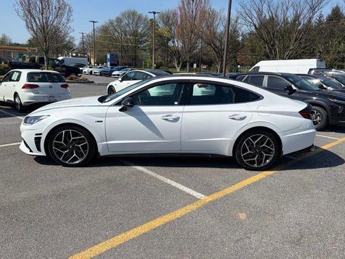 Quartz White 2021 Hyundai SONATA N Line
