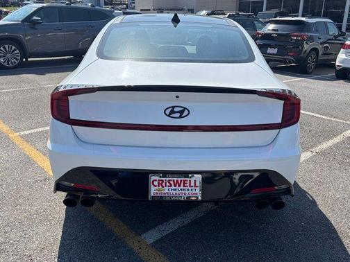 Quartz White 2021 Hyundai SONATA N Line