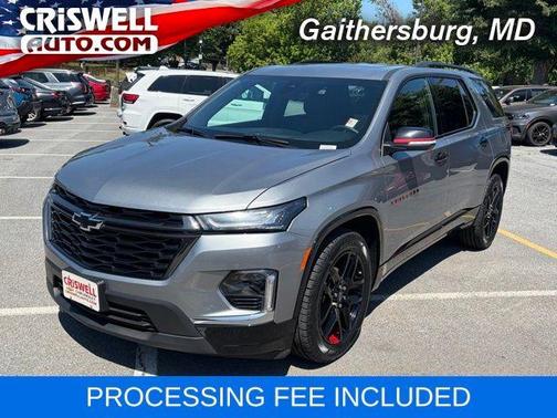 Sterling Gray Metallic 2023 Chevrolet Traverse Premier