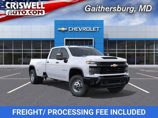 Summit White 2026 Chevrolet Silverado 3500 WT