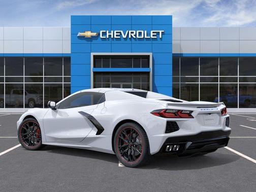 Arctic White 2026 Chevrolet Corvette Stingray w/2LT