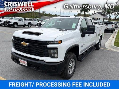 Summit White 2026 Chevrolet Silverado 3500 WT