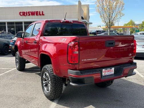 Cherry Red 2021 Chevrolet Colorado Z71