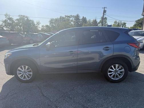 Blue 2015 Mazda CX-5 Sport