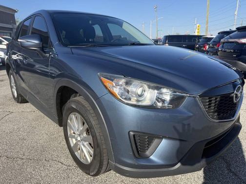 Blue 2015 Mazda CX-5 Sport