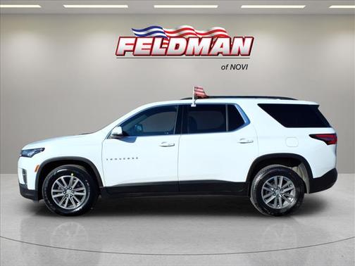 Summit White 2023 Chevrolet Traverse LT Cloth