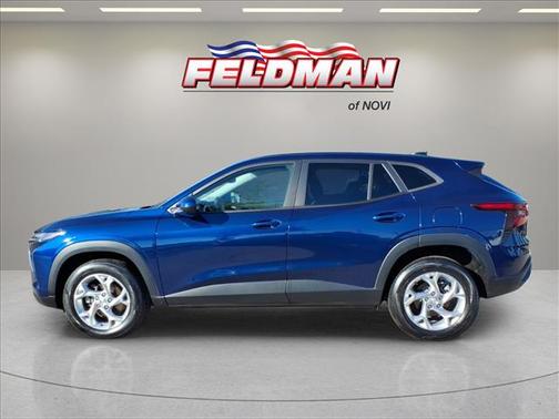 Blue Glow Metallic 2024 Chevrolet Trax LS