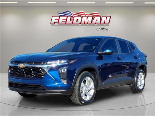 Blue Glow Metallic 2024 Chevrolet Trax LS