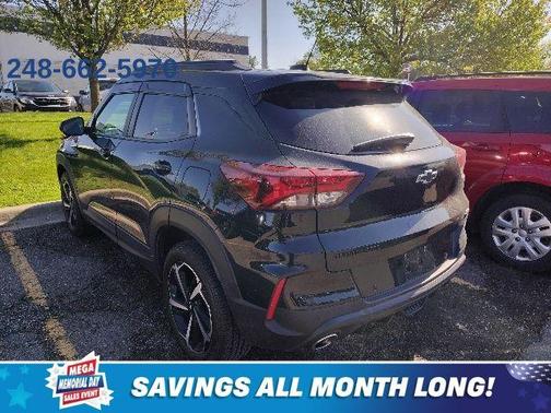 Mosaic Black Metallic 2021 Chevrolet Trailblazer RS