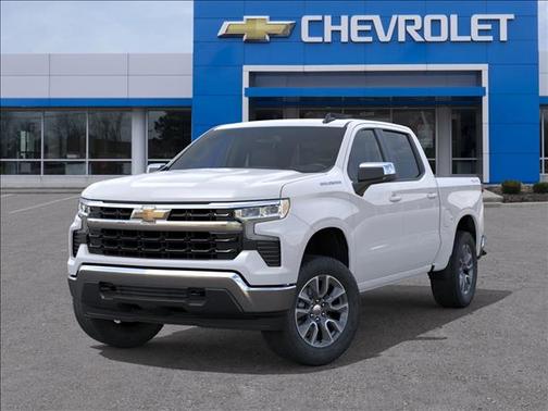 Summit White 2026 Chevrolet Silverado 1500 LT