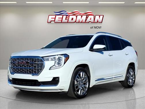 Summit White 2023 GMC Terrain Denali