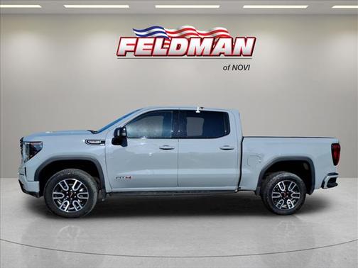 Gray 2025 GMC Sierra 1500 AT4