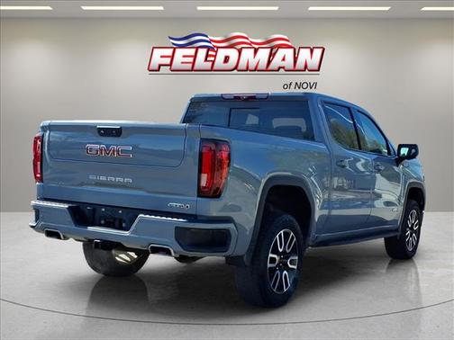 Gray 2025 GMC Sierra 1500 AT4