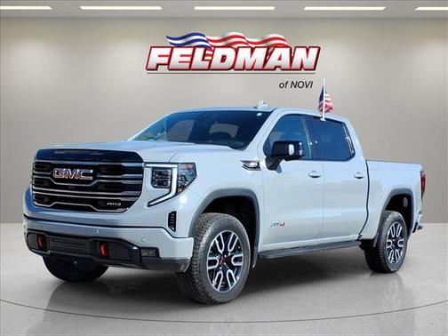 Gray 2025 GMC Sierra 1500 AT4