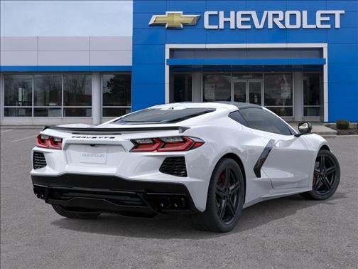 Arctic White 2026 Chevrolet Corvette Stingray w/1LT