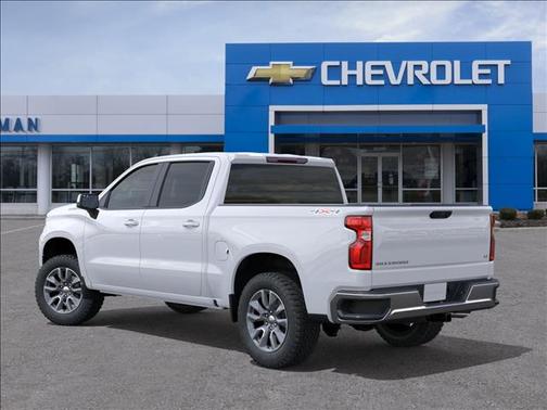 Summit White 2026 Chevrolet Silverado 1500 LT