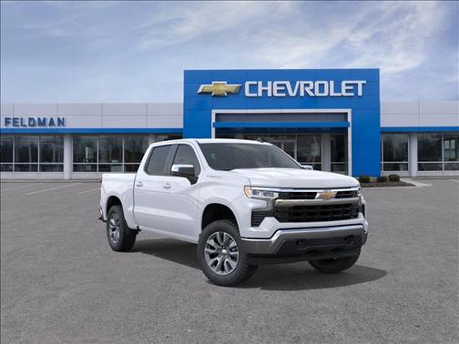 Summit White 2026 Chevrolet Silverado 1500 LT