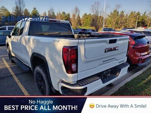 Summit White 2021 GMC Sierra 1500 Elevation