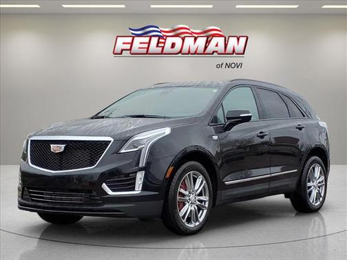 Stellar Black Metallic 2023 Cadillac XT5 Sport