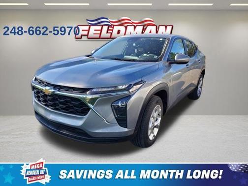 Sterling Gray Metallic 2024 Chevrolet Trax LS