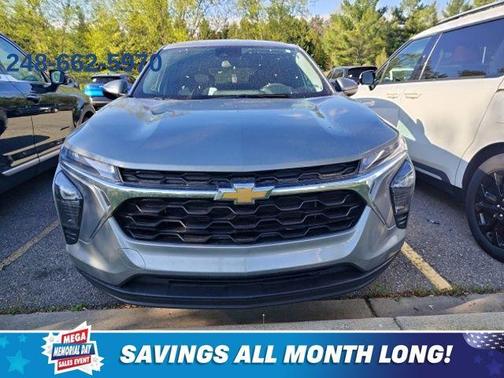 Sterling Gray Metallic 2024 Chevrolet Trax LS