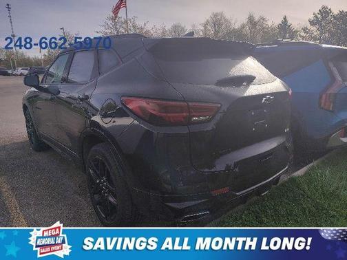 Black 2023 Chevrolet Blazer RS