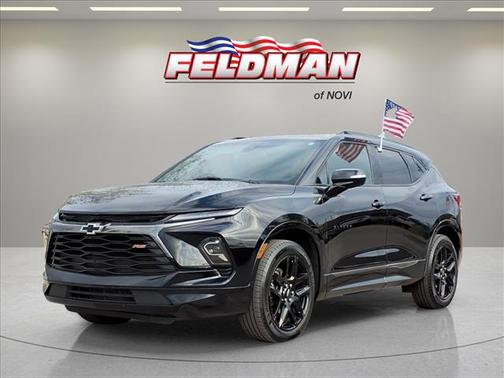 Black 2023 Chevrolet Blazer RS