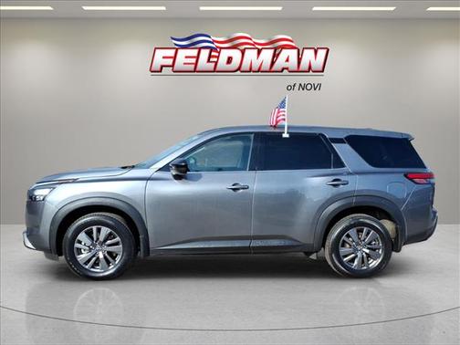 Gun Metallic 2025 Nissan Pathfinder S