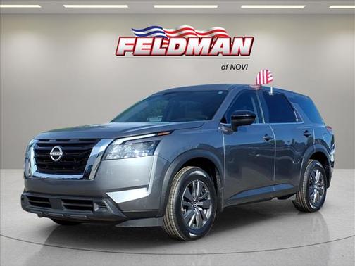 Gun Metallic 2025 Nissan Pathfinder S