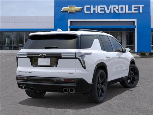 Polar White 2026 Chevrolet Traverse RS