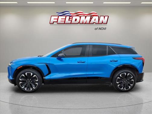 Rip Tide Blue 2024 Chevrolet Blazer EV RS