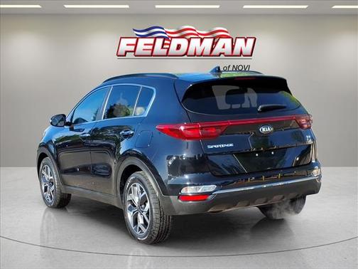 Black Cherry Pearl 2020 Kia Sportage EX