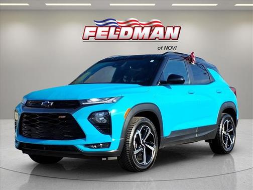 Oasis Blue 2022 Chevrolet Trailblazer RS