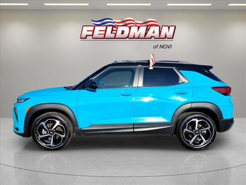 Oasis Blue 2022 Chevrolet Trailblazer RS
