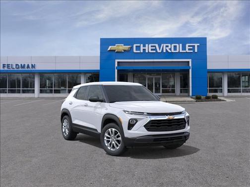 Summit White 2026 Chevrolet Trailblazer LS