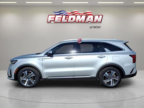 Silky Silver 2023 Kia Sorento Hybrid EX