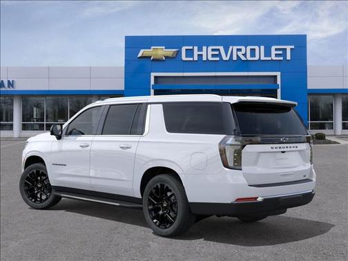 Summit White 2026 Chevrolet Suburban LT